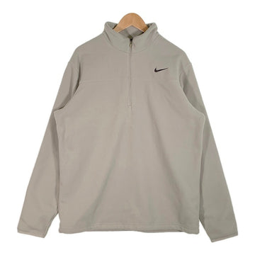 NIKE GOLF ナイキ ゴルフ ハーフジップ プルオーバーフリースジャケット ライトグレー 441300-061 Size XL 福生店