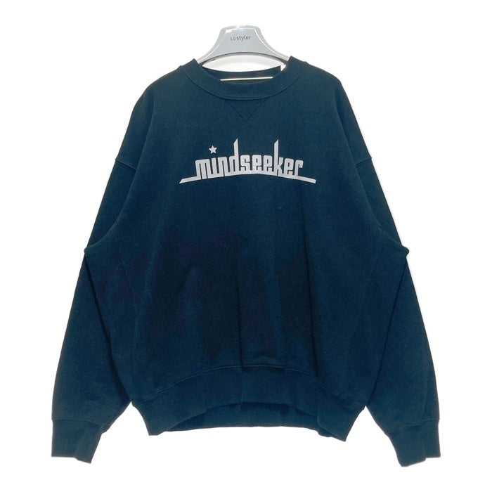 Mindseeker マインドシーカー フロントロゴ スウェットトレーナー ブラック sizeXL 瑞穂店