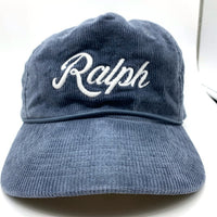 Polo by Ralph Lauren ポロラルフローレン コーデュロイ 6パネルキャップ 刺繡 ネイビー 福生店