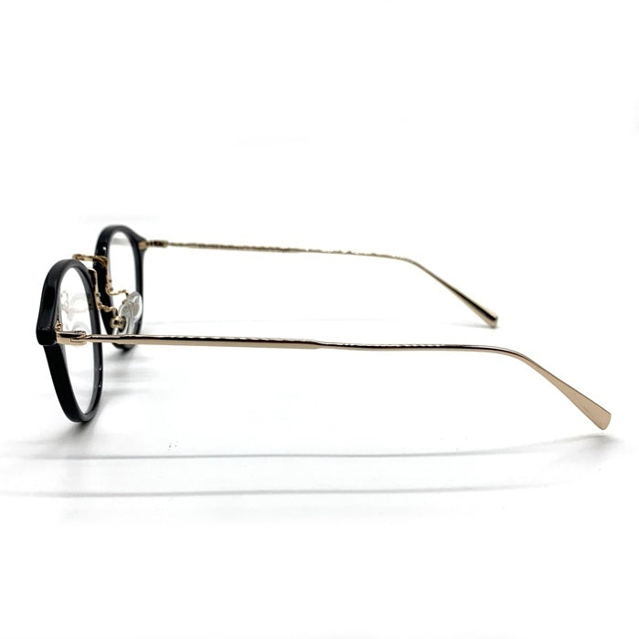 UNITED ARROWS ユナイテッドアローズ KANEKO OPTICAL 金子眼鏡 別注 Logan ローガン ボストン メガネ アイウェア ブラック ゴールド 福生店
