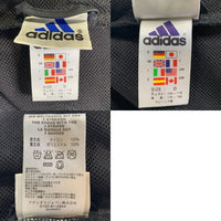 90~00's adidas アディダス ナイロン ジップアップパーカー ジャケット ブラック 薄手 AHN001 Size O 福生店