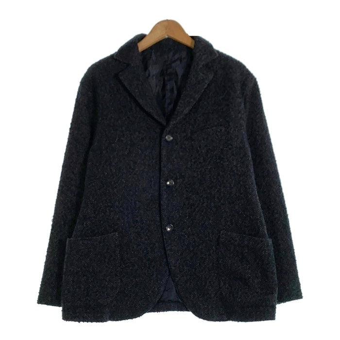 Pherrow's フェローズ Herringbone Suck Jacket ヘリンボーン サックジャケット 3B テーラード ネイビー 19W-PWSC1-HB Size L 福生店