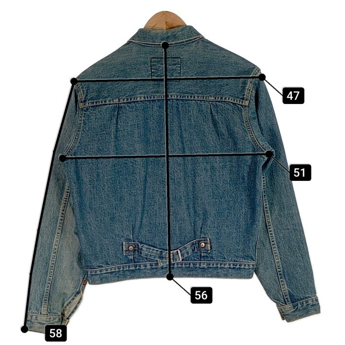 LEVI'S リーバイス 71506 大戦 デニムトラッカージャケット インディゴ バックルバック 復刻 J02 Size 36 福生店