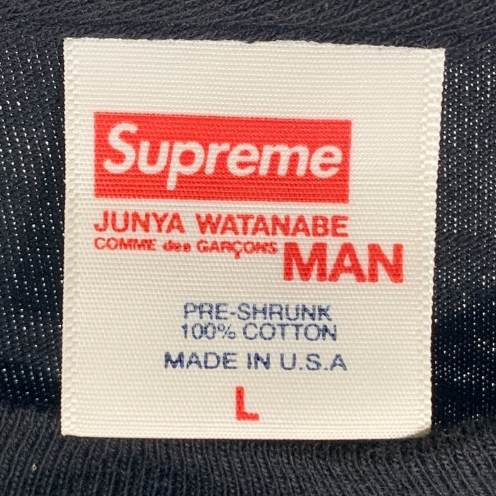 SUPREME シュプリーム JUNYA WATANABE ジュンヤワタナベ COMME des GARÇONS コムデギャルソン Nature Tee 半袖 Tシャツ ブラック Size L 福生店