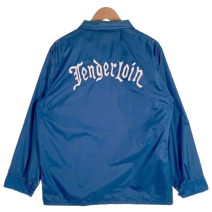 TENDERLOIN テンダーロイン 16AW ワッペン ナイロン コーチ ジャケット ブルー Size S 福生店