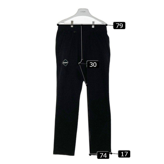 F.C.Real Bristol エフシーレアルブリストル FCRB-150023  FCRB EASY LONG PANT イージー ロングパンツ  ブラック sizeM 瑞穂店