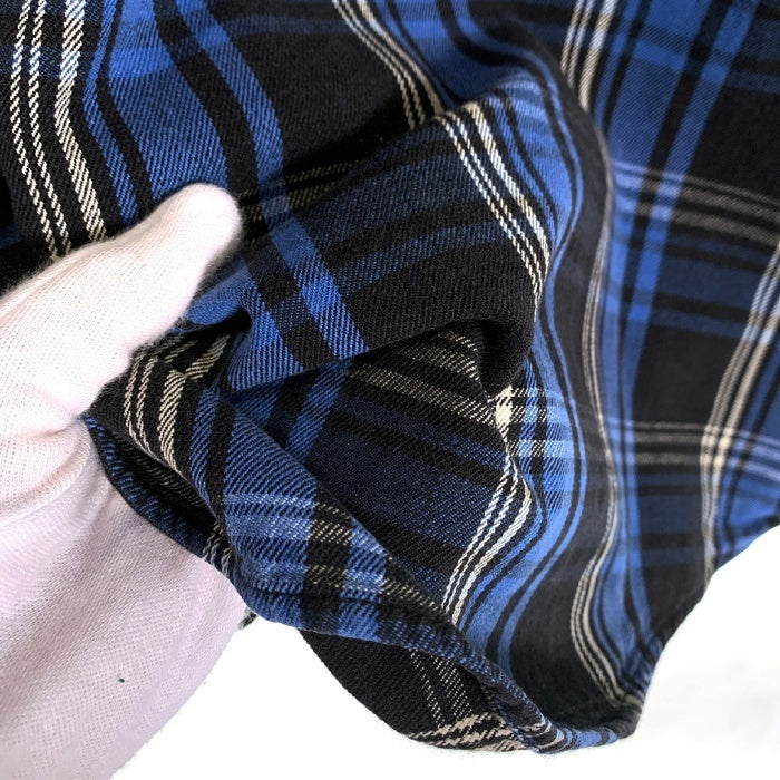 POLO SPORT ポロスポーツ SPORTSMAN チェックフランネルシャツ ブルー Size XL 福生店