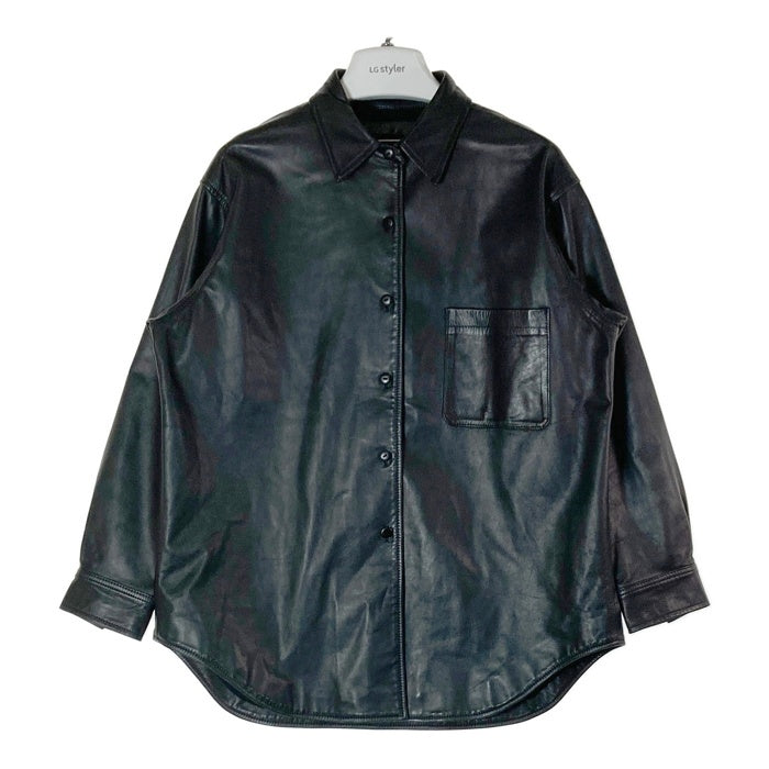 Ballet by BACKLASH バレエバイバックラッシュ 23-10-SH-01L Leather Shirt レザーシャツ ブラック sizeF 瑞穂店