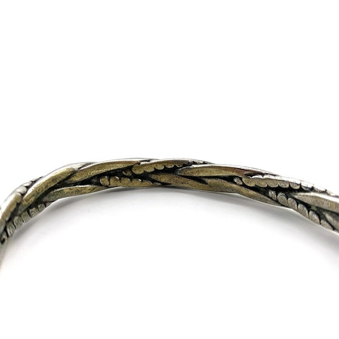 ノーブランド 6mm ツイスト シルバーバングル 925 福生店