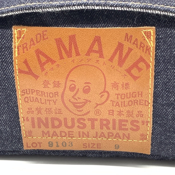 YAMANE INDUSTRIES ヤマネインダストリーズ Lot.9103 Denim Snap-on Flap Shoulder Pouch 9 デニム スナップオン フラップショルダーポーチ バッグ インディゴ 福生店