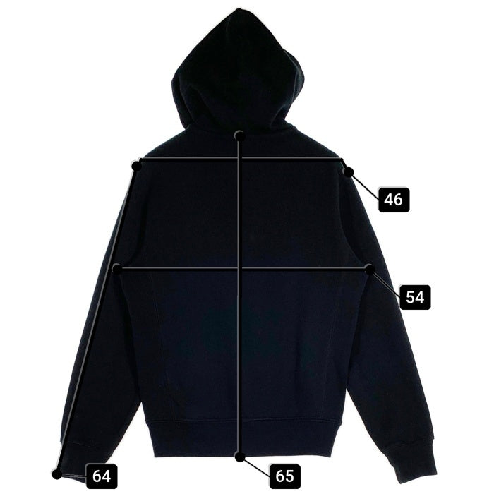 POLO RALPH LAUREN ポロ ラルフローレン フード裏サーマル ジップアップ パーカー フーディー ブラック Size Ｓ 福生店