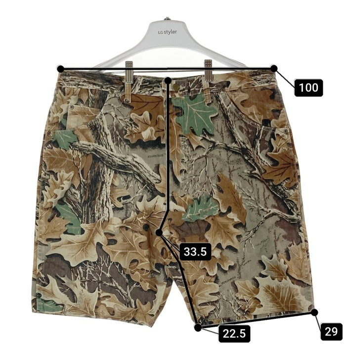 Wrangler ラングラー 35006CF USA製 リアルツリー柄 迷彩 ショートパンツ ブラウン size40 瑞穂店