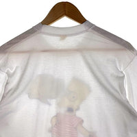 80's 90's The Simpsons ザ シンプソンズ Bart Simpson バートシンプソン 半袖 Tシャツ ホワイト Size L 福生店