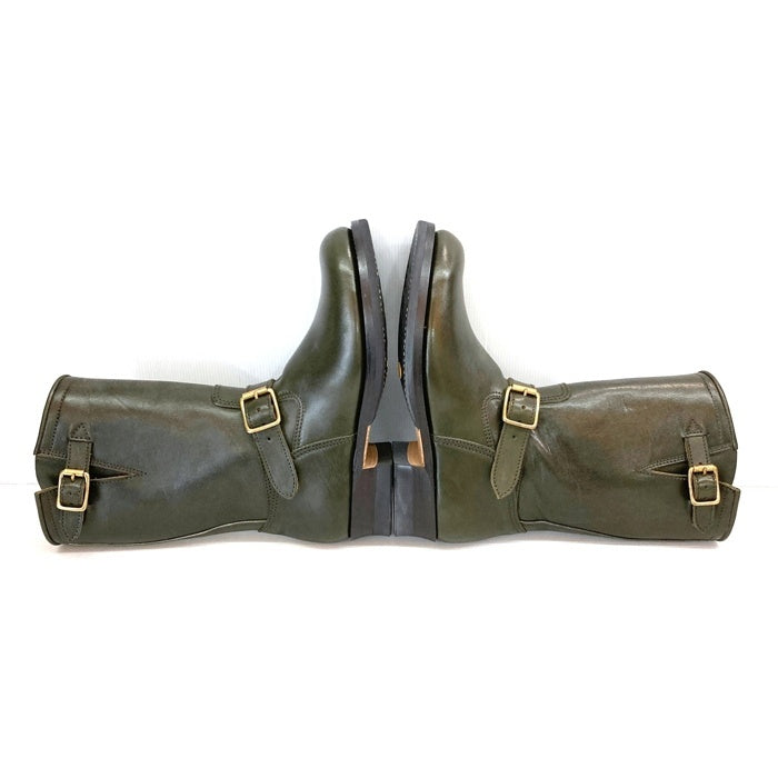 Y'2 LEATHER ワイツーレザー EB-01 ECO HORSE ENGINEER BOOTS エコ ホース エンジニアブーツ オリーブ Size 8D (26cm) 瑞穂店