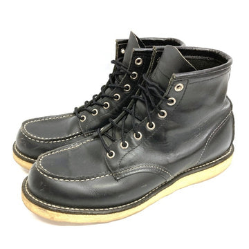 RED WING レッドウィング 8130 アイリッシュセッター ブラッククローム モックトゥ 編み上げブーツ ブラック size42 瑞穂店