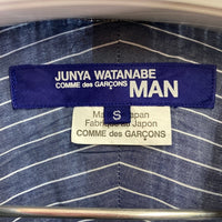 JUNYA WATANABE COMME des GARCONS MAN ジュンヤワタナベ コムデギャルソンマン WO-B045 AD2014 ジャポニズム パッチワーク 長袖シャツ インディゴ sizeS 瑞穂店