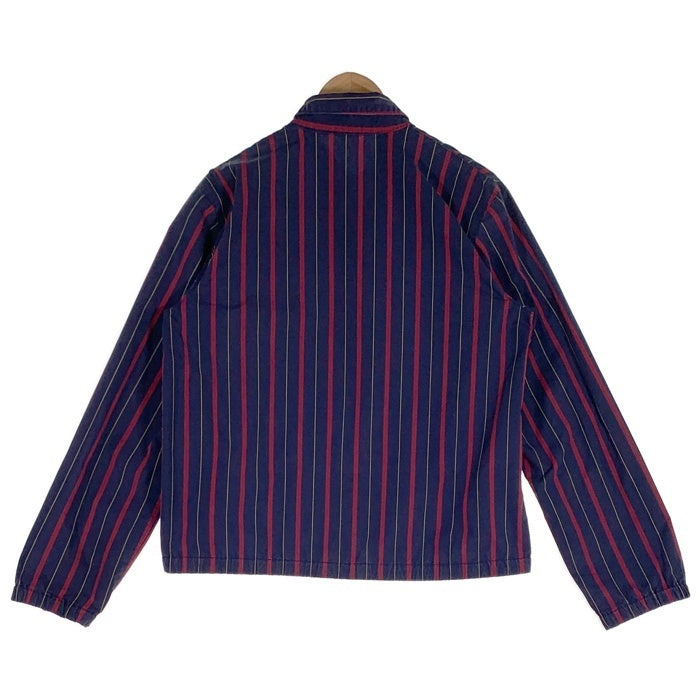 Polo by Ralph Lauren ポロバイラルフローレン スイングトップ シャツ ジャケット ストライプ レッド ネイビー Size L 福生店
