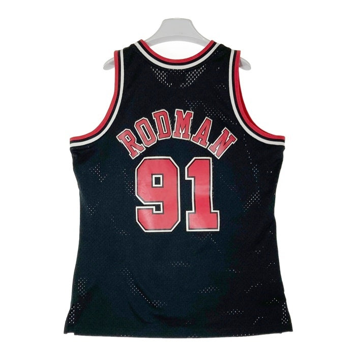 Mitchell&Ness ミッチェルアンドネス NBA CHICAGO BULLS 1997-98 DENNIS RODMAN ユニフォーム ブラック sizeL 瑞穂店
