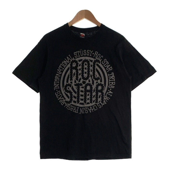 00's STUSSY ステューシー ROC STAR ロックスター 半袖 Tシャツ メキシコ製 Size M 福生店