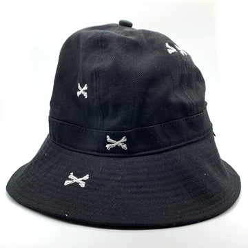 WTAPS ダブルタップス 22SS クロスボーン刺繡 ハット ブラック 221HCDT-HT18 Size 04 福生店