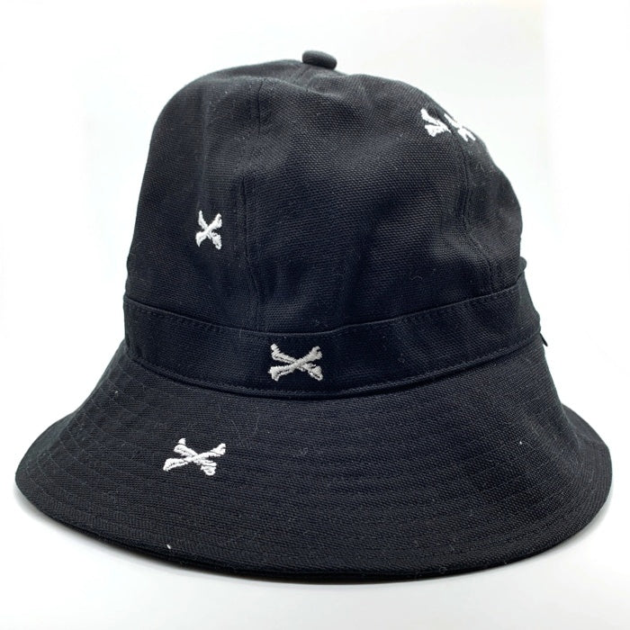 WTAPS ダブルタップス 22SS クロスボーン刺繡 ハット ブラック 221HCDT-HT18 Size 04 福生店