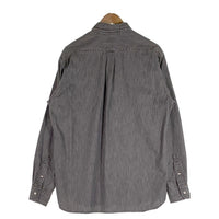 STANDARD CALIFORNIA スタンダードカリフォルニア DENIM BUTTON DOWN SHIRT デニム ボタンダウンシャツ グレー Size L 福生店
