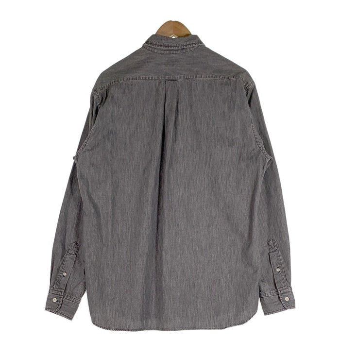 STANDARD CALIFORNIA スタンダードカリフォルニア DENIM BUTTON DOWN SHIRT デニム ボタンダウンシャツ グレー Size L 福生店