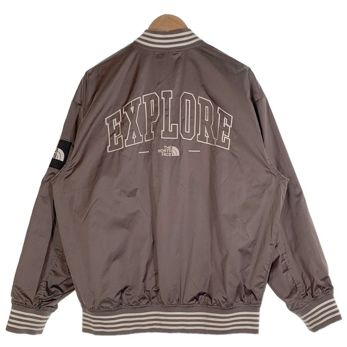 THE NORTH FACE ノースフェイス WHITE LABEL ホワイトレーベル 韓国限定 SPORTY BOMBER JACKET スポーティーボンバージャケット ベージュブラウン NJ3BR03K Size L 福生店