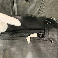 SUPREME シュプリーム 18AW Leather Anorak Jacket レザーアノラック ジャケット 羊革 ブラック Size L 福生店