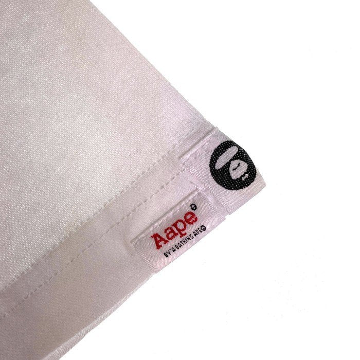 aape BY A BATHING APE エーエーピーイー アベイシングエイプ プリントTシャツ  2024 福袋 ホワイト sizeXXL 瑞穂店
