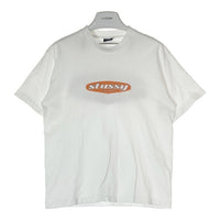 Stussy オールドステューシープリント 90s 紺タグ Tシャツ ホワイト sizeM 瑞穂店