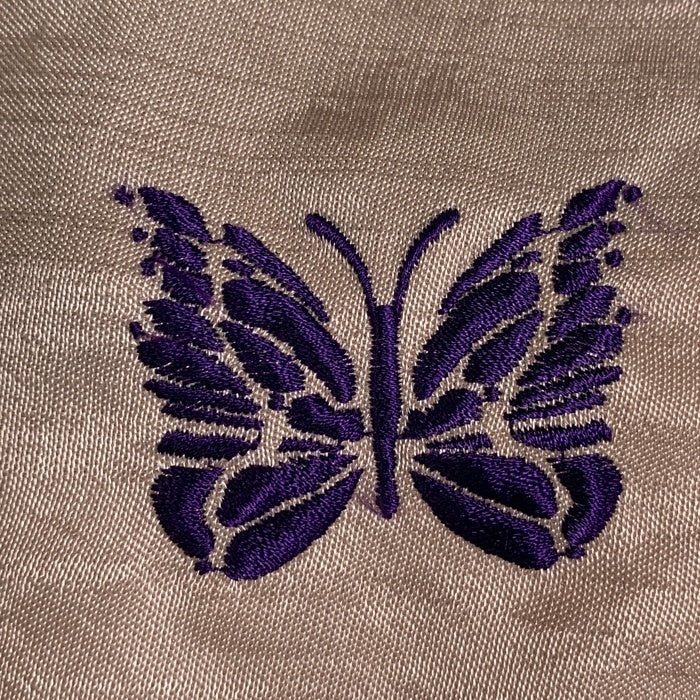 Needles ニードルズtring Cowboy Short - Poly Slub Sateen ストリングカウボーイショーツ サテンショートパンツ ベージュ MR255 Size S 福生店