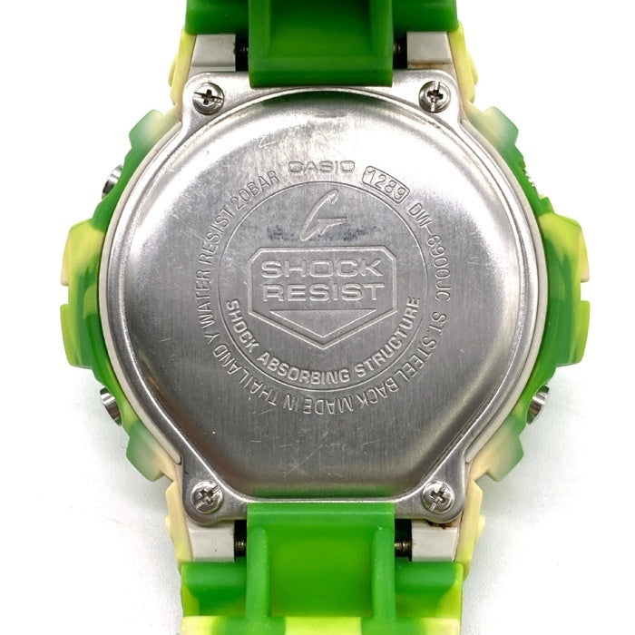 CASIO カシオ G-SHOCK DW-6900JC マーブル模様 デジタル腕時計 グリーン 瑞穂店