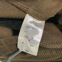 STANDARD CARIFORNIA スタンダード カリフォルニア Ocean Pacific オーシャンパシフィック コーデュロイ ショーツ ショート ハーフパンツ ブラウン 515781 Size 34 福生店