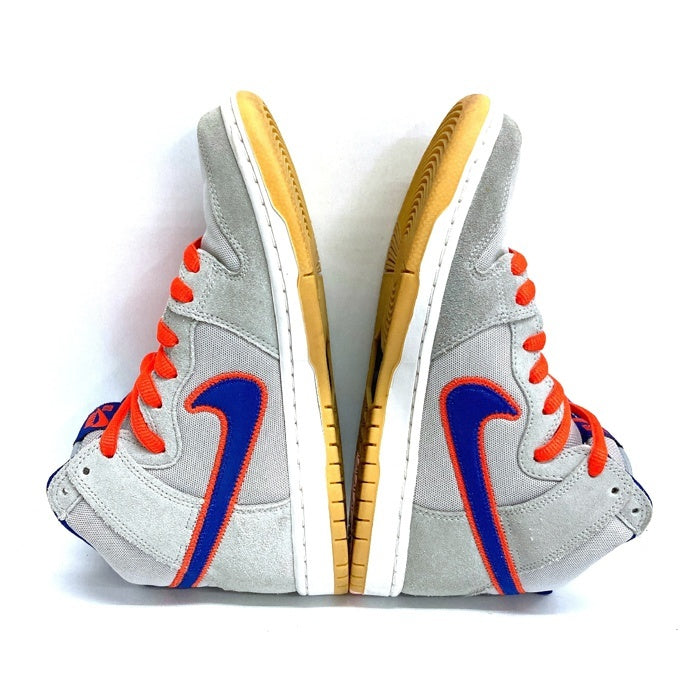 NIKE ナイキ DH7155-001 SB Dunk High Rush Blue and Team Orange/New York Mets ダンクハイ グレー size26cm 瑞穂店