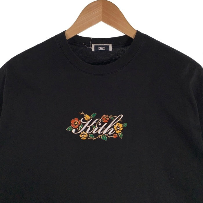 KITH NYC キス フロント立体ロゴプリント Tシャツ ブラック Size S 福生店