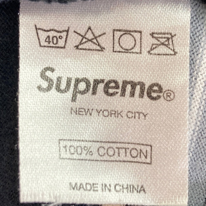 Supreme シュプリーム ポケット付き ボーダー Tシャツ ブラック sizeM 瑞穂店