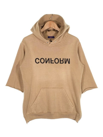 UNDERCOVER アンダーカバー 16SS SCAB期 復刻 5分袖 スウェットパーカー ベージュ Size 2 福生店