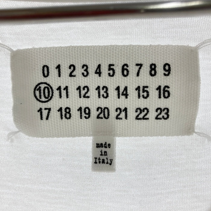 Maison Margiela メゾンマルジェラ S30GC0620 スプレープリント Tシャツ ホワイト size54 瑞穂店