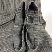 PPFM ピーピーエフエム ヒッコリーストライプ サロペット ブラック sizeM 瑞穂店