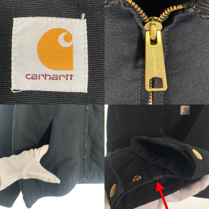 Carhartt WIP カーハートワークインプログレス DETROIT JACKET デトロイトジャケット ダック地 裏地なし ブラック I034819.00E Size M 福生店