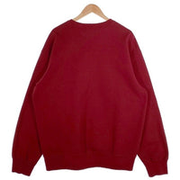SUPREME シュプリーム 22AW Box Logo Crew Neck ボックス クルーネック スウェット バーガンディー カナダ製 Size XL 福生店