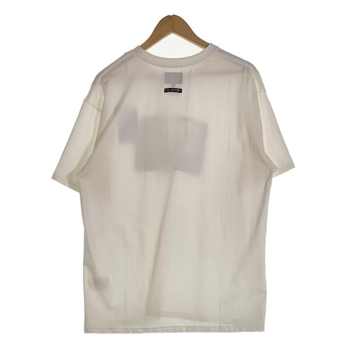 JANIS&Co. ジャニス Horizonte サテンパッチ Tシャツ ホワイト JNS22-SS-T10 Size L 福生店