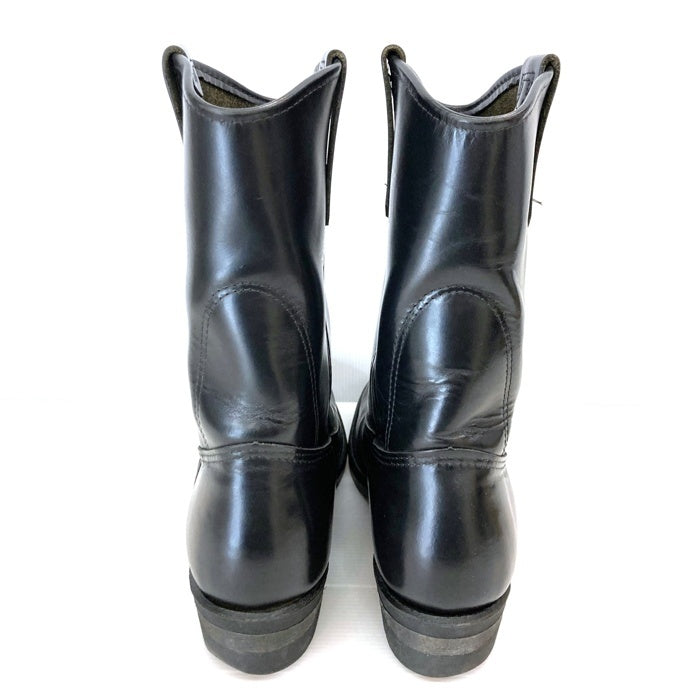RED WING レッドウィング 8155 PECOS ペコス レザーブーツ ブラック ソフトトゥ 07年 Size 8E (26cm) 瑞穂店