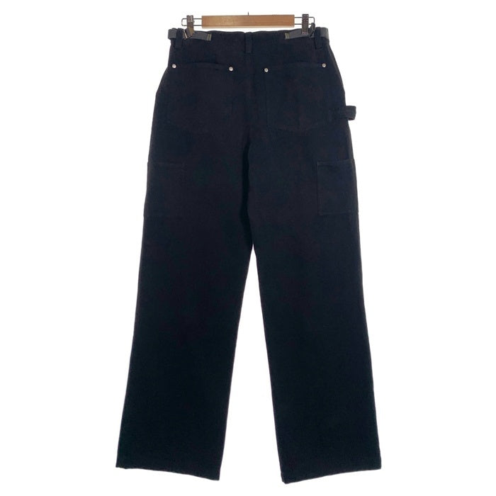 liju モールスキン ペインターパンツ ブラック コットン ダメージ加工 Size 32 福生店