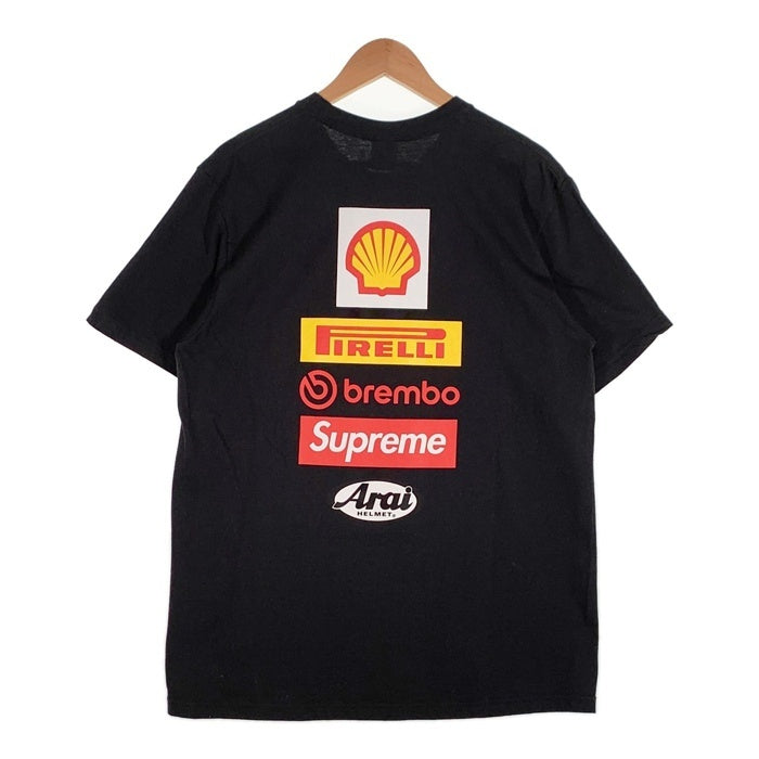 SUPREME シュプリーム 24SS Ducati Logos Tee ドゥカティ ロゴプリント Tシャツ ブラック Size M 福生店