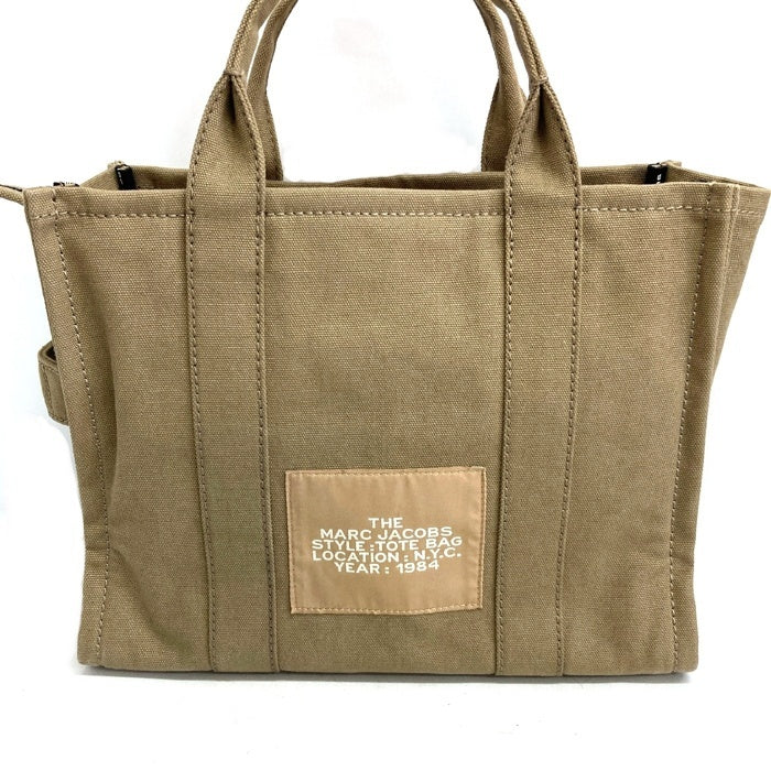 MARC JACOBS マークジェイコブス キャンバス THE TOTE BAG バッグ カーキ 瑞穂店