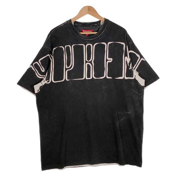 SUPREME シュプリーム 23AW Overprint Knockout S/S Top オーバープリント ノックアウト ショートスリーブトップ Tシャツ ブラック Size XL 福生店