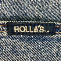 rolla's ローラス high rise straight ハイライズストレート インディゴ size27 瑞穂店