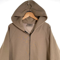 FOG ESSENTIALS エッセンシャルズ バックラバーロゴプリント ジップアップ スウェットパーカー カーキ Size L 福生店